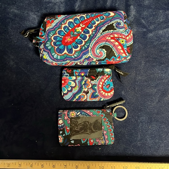 Vera Bradley Purse Set 7 Pc - Picture 4 of 10